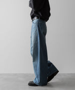 画像をギャラリービューアに読み込む, ssstein(シュタイン)の24AWコレクション DEFORMATION WIDE DENIM JEANS - INDIGO 公式通販サイトsession福岡セレクトショップ
