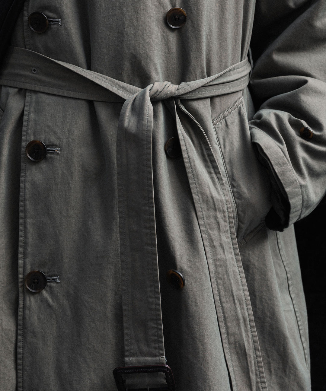 ssstein(シュタイン)のVINTAGE TRENCH COAT - KHAKI BEIGEの公式通販サイトsession福岡セレクトショップ