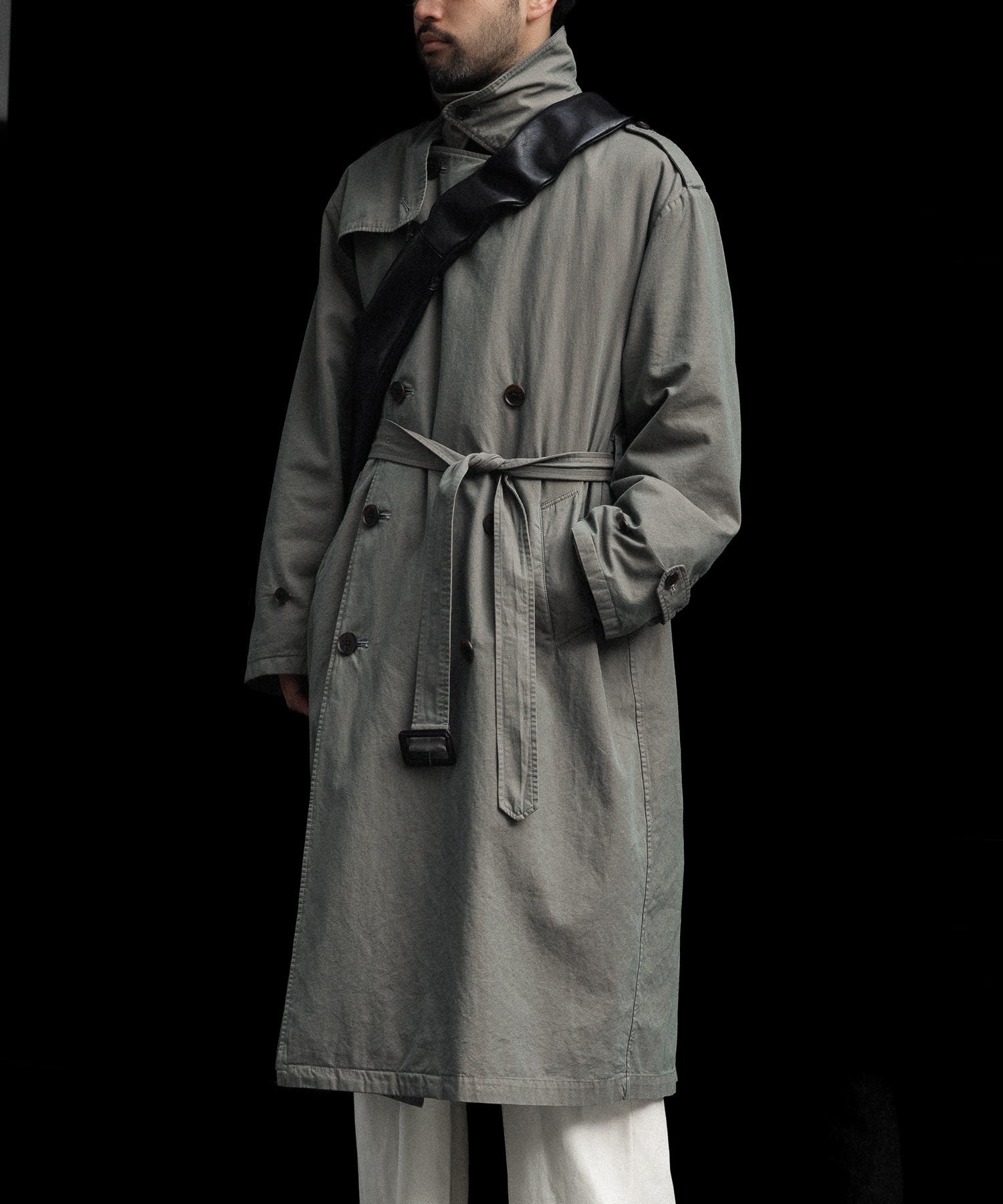 ssstein / シュタイン】VINTAGE TRENCH COAT - KHAKI BEIGE | 公式通販