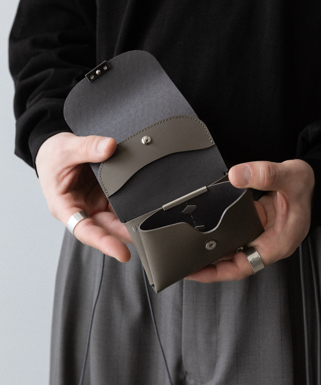 UJOH ウジョー TRIFOLD WALLETのSLATE GRAY 公式通販サイトsession福岡セレクトショップ