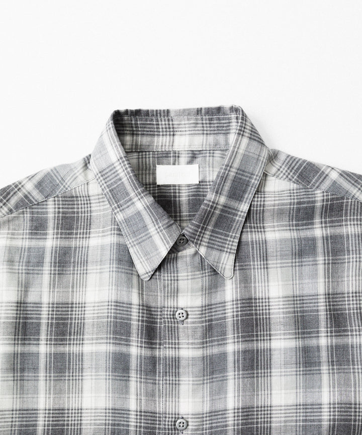 paratrait パラトレイトのCHECK LS SHIRTのBLACK 公式通販サイトsession福岡セレクトショップ