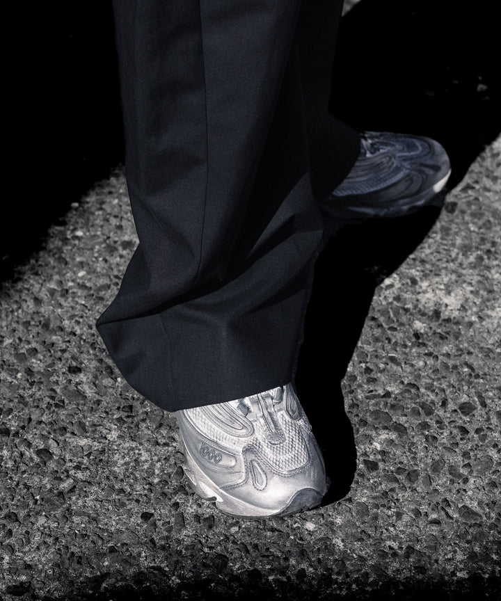 ssstein(シュタイン)のDOUBLE WEAVE COTTON ROUND PANTS - BLACKの公式通販サイトsession福岡セレクトショップ