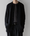 【stein】KID MOHAIR KNIT CARDIGAN - BLACK