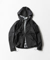 【OPPOSE DUALITY】SHORT PARKA 3L NYLON - BLACK