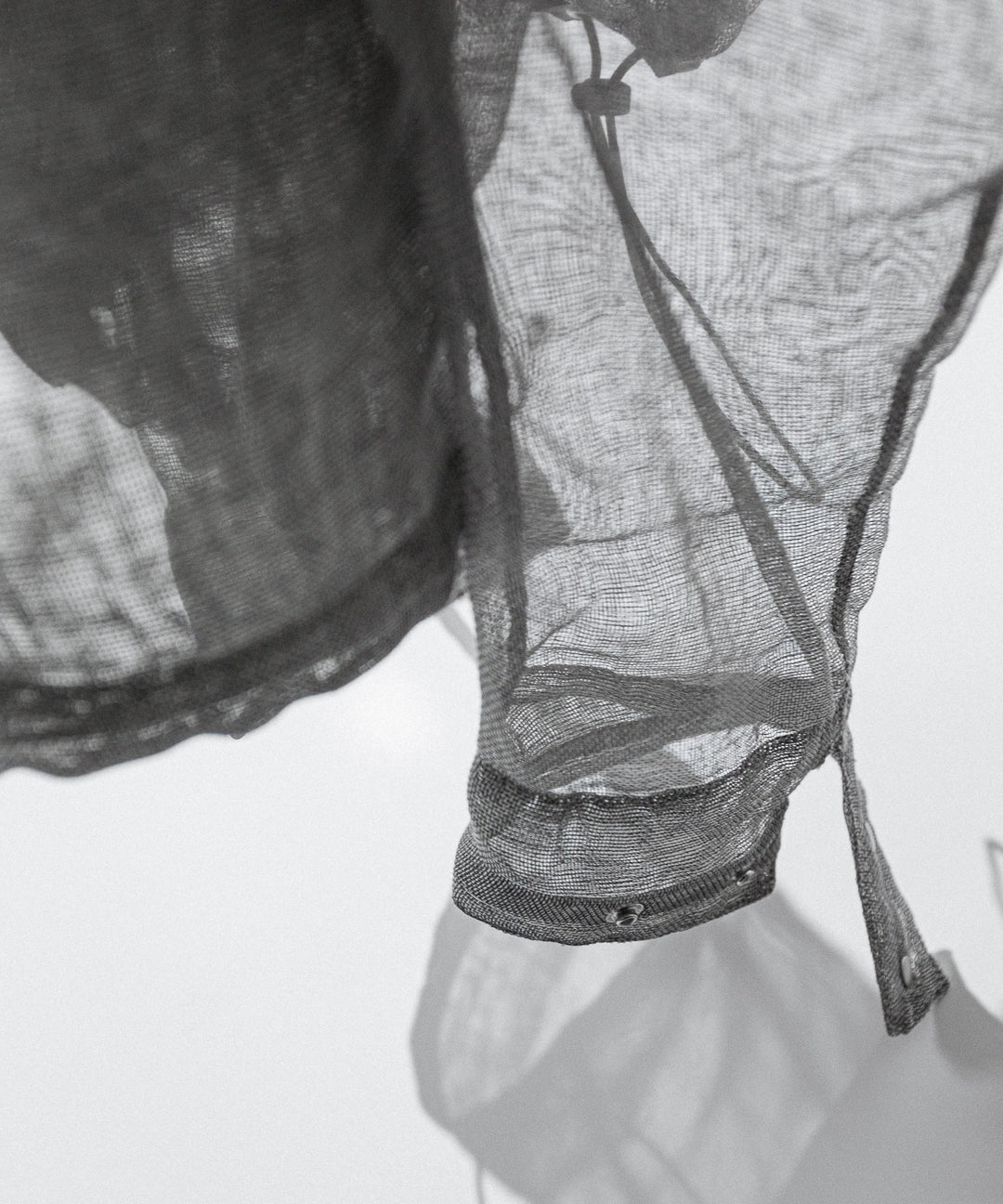 OPPOSE DUALITY オポーズデュアリティのMOSQUITO NET PARKAのLIGHT GRAY公式通販サイトsession福岡セレクトショップ