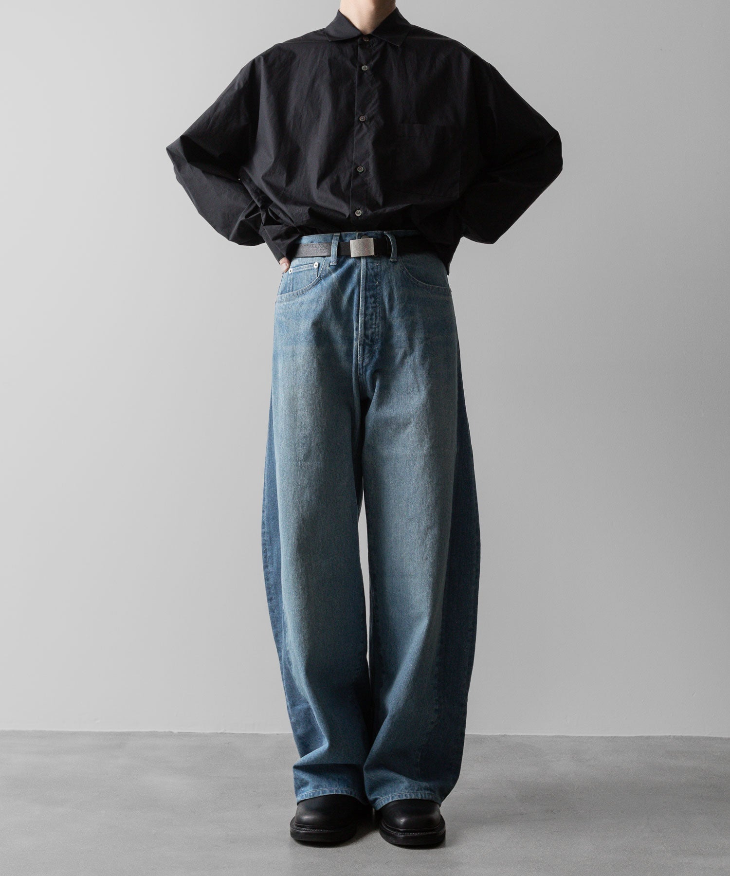 ssstein(シュタイン)の24AWコレクション DEFORMATION WIDE DENIM JEANS - INDIGO 公式通販サイトsession福岡セレクトショップ