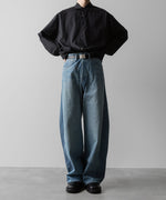 画像をギャラリービューアに読み込む, ssstein(シュタイン)の24AWコレクション DEFORMATION WIDE DENIM JEANS - INDIGO 公式通販サイトsession福岡セレクトショップ
