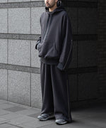 画像をギャラリービューアに読み込む, 【 i&#39;m here 】SIDE ZIP : SWEAT HOODIE - GRAY
