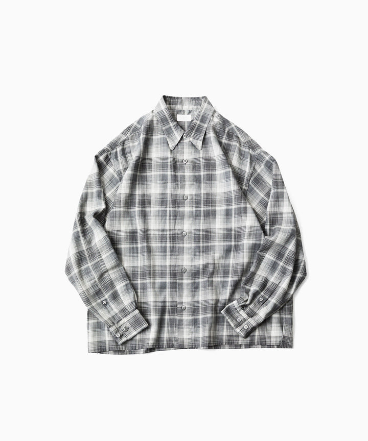 paratrait パラトレイトのCHECK LS SHIRTのBLACK 公式通販サイトsession福岡セレクトショップ