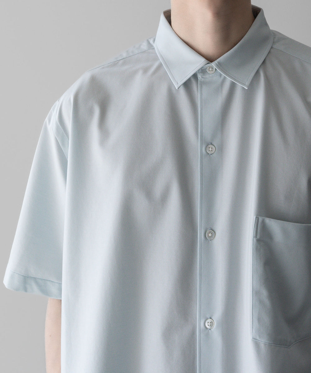 【KANEMASA PHIL.】カネマサフィルの46G ATOMOSPHERE STRIPE SS SHIRT - SAX 公式通販サイトsession福岡セレクトショップ