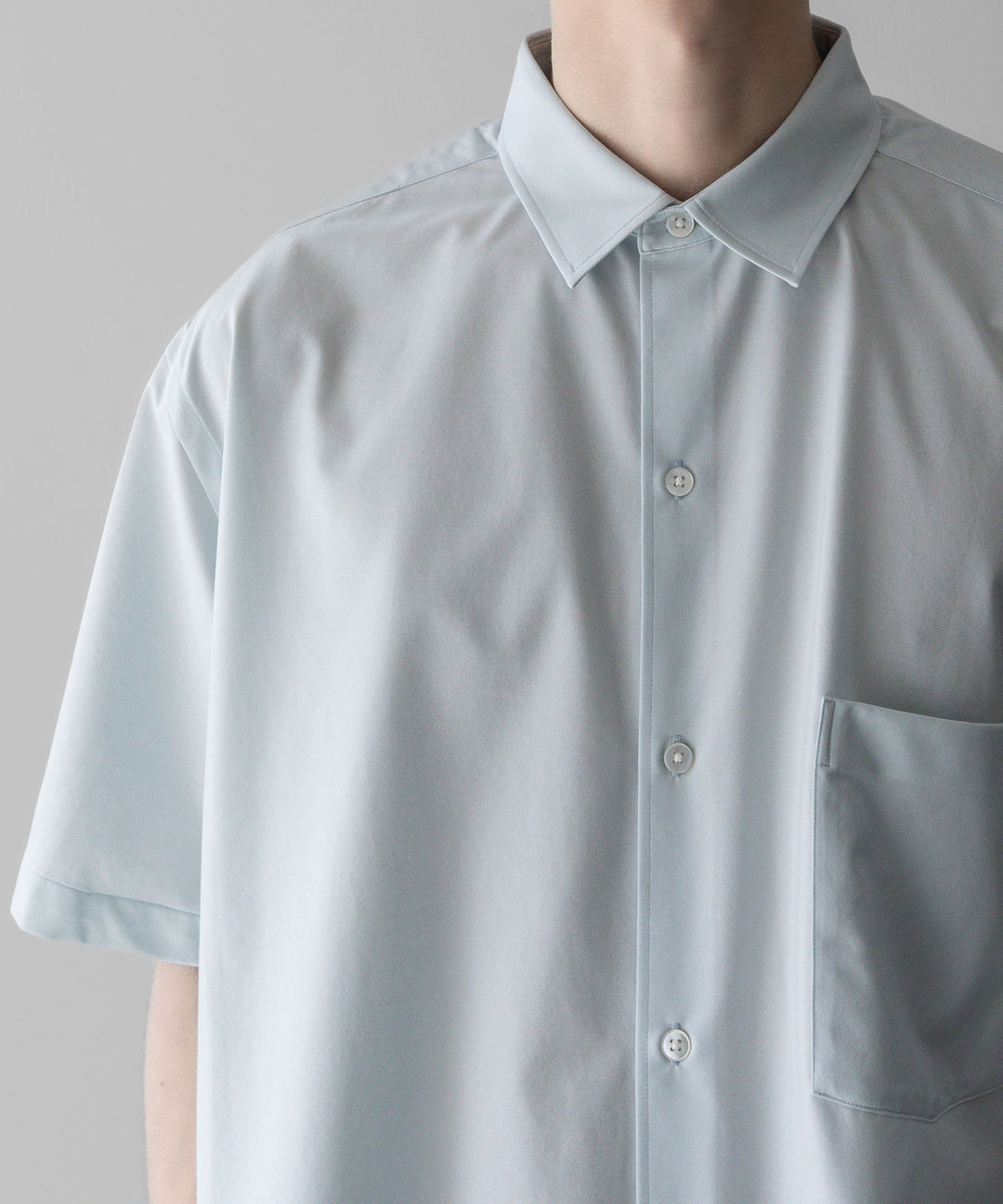 【KANEMASA PHIL.】カネマサフィルの46G ATOMOSPHERE STRIPE SS SHIRT - SAX 公式通販サイトsession福岡セレクトショップ