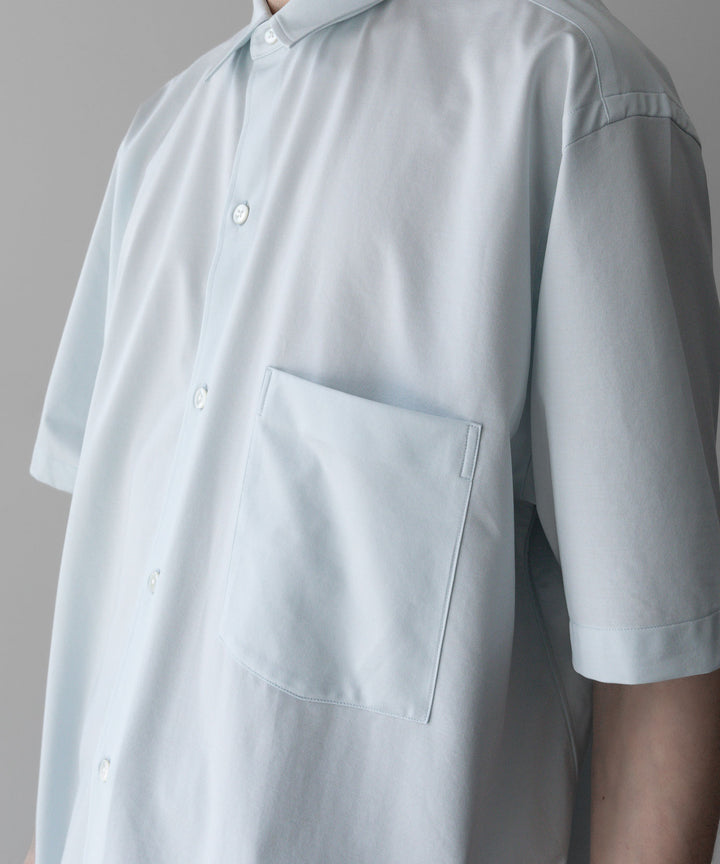 【KANEMASA PHIL.】カネマサフィルの46G ATOMOSPHERE STRIPE SS SHIRT - SAX 公式通販サイトsession福岡セレクトショップ