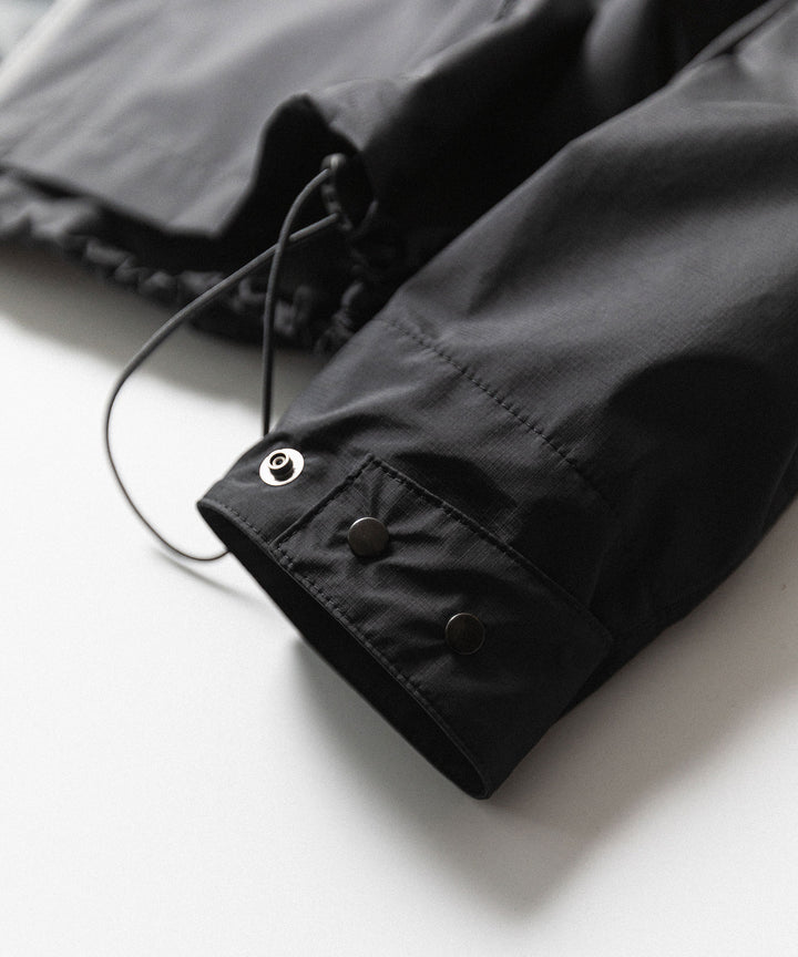 OPPOSE DUALITY-オポーズデュアリティのSHORT PARKA 3L NYLONのBLACK 公式通販サイトsession福岡セレクトショップ