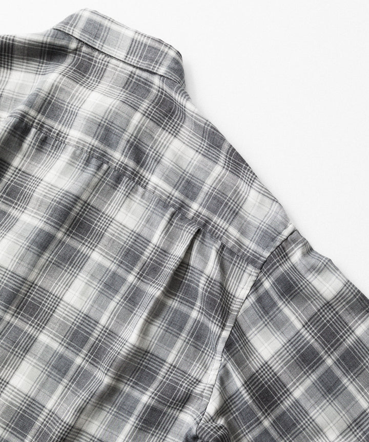 paratrait パラトレイトのCHECK LS SHIRTのBLACK 公式通販サイトsession福岡セレクトショップ