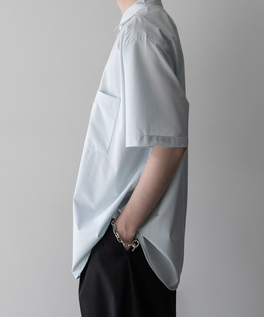 【KANEMASA PHIL.】カネマサフィルの46G ATOMOSPHERE STRIPE SS SHIRT - SAX 公式通販サイトsession福岡セレクトショップ