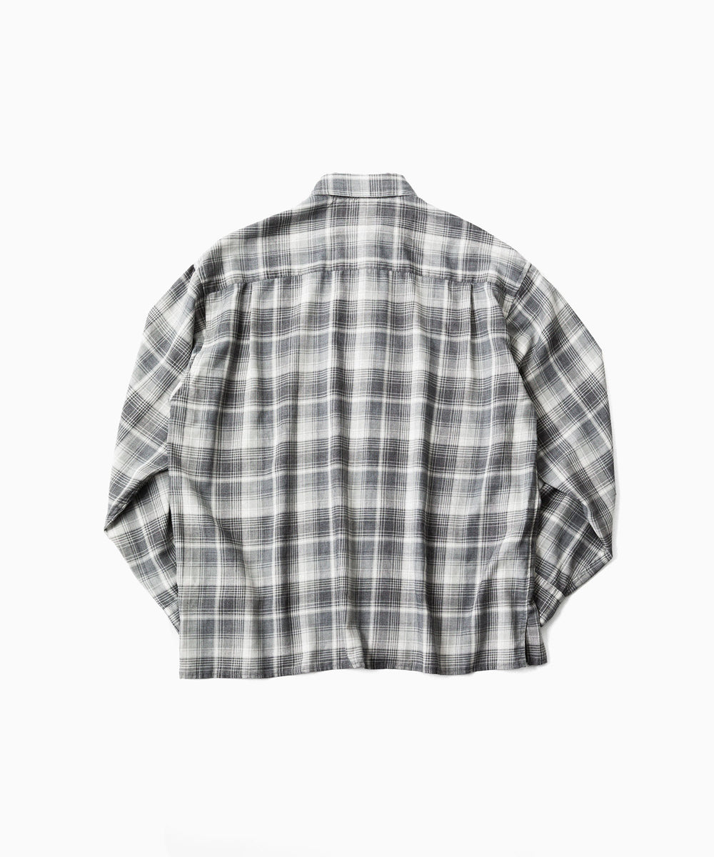 paratrait パラトレイトのCHECK LS SHIRTのBLACK 公式通販サイトsession福岡セレクトショップ