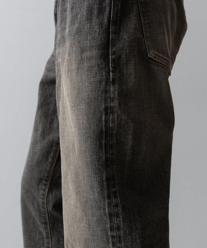 【INTÉRIM】CLASSIC VINTAGE "1947XX" SHUTTLE DENIM TROUSERS - C.BLACK