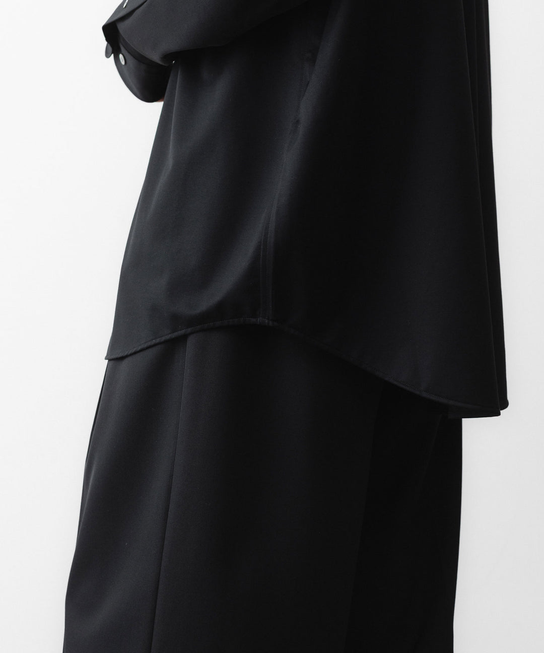 KANEMASA PHIL. カネマサフィルの46G MODEST SHIRTのBLACK 公式通販サイトsession福岡セレクトショップ