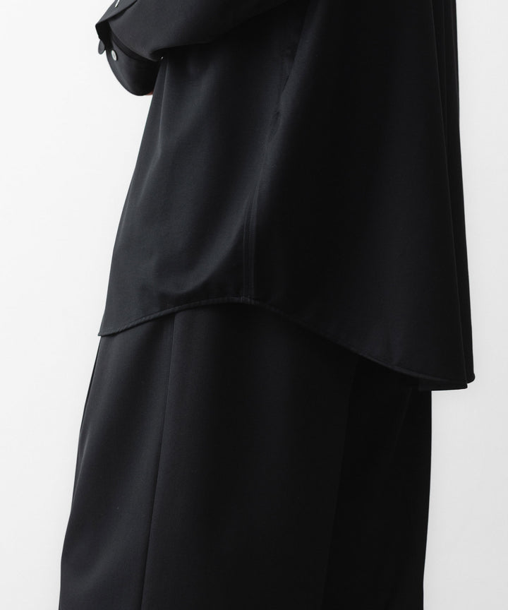 KANEMASA PHIL. カネマサフィルの46G MODEST SHIRTのBLACK 公式通販サイトsession福岡セレクトショップ
