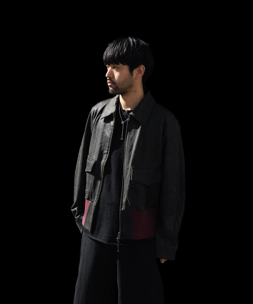 ANTHEM A アンセムエーのCRACK TERRY BLOUSONのBROWN 公式通販サイトsession福岡セレクトショップ