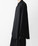 画像をギャラリービューアに読み込む, KANEMASA PHIL. カネマサフィルの46G MODEST SHIRTのBLACK 公式通販サイトsession福岡セレクトショップ
