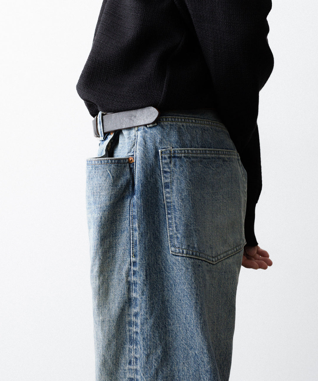 INTÉRIM - インテリムのSHABBY HEAVY KIBATA SHUTTLE HYPER BIG WWII 1943 DENIM JEANSのS.NAVY公式通販サイトsession福岡セレクトショップ