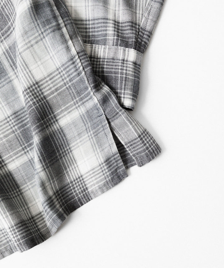 paratrait パラトレイトのCHECK LS SHIRTのBLACK 公式通販サイトsession福岡セレクトショップ