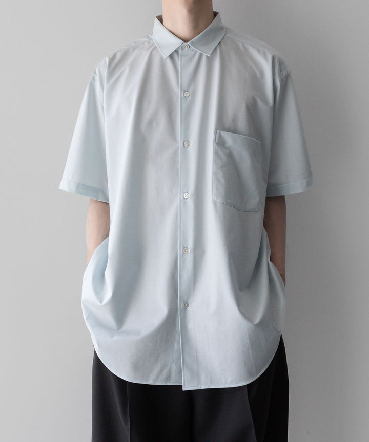 【KANEMASA PHIL.】カネマサフィルの46G ATOMOSPHERE STRIPE SS SHIRT - SAX 公式通販サイトsession福岡セレクトショップ