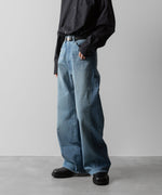 画像をギャラリービューアに読み込む, ssstein(シュタイン)の24AWコレクション DEFORMATION WIDE DENIM JEANS - INDIGO 公式通販サイトsession福岡セレクトショップ
