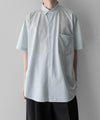【KANEMASA PHIL.】46G ATOMOSPHERE SS SHIRT - SAX