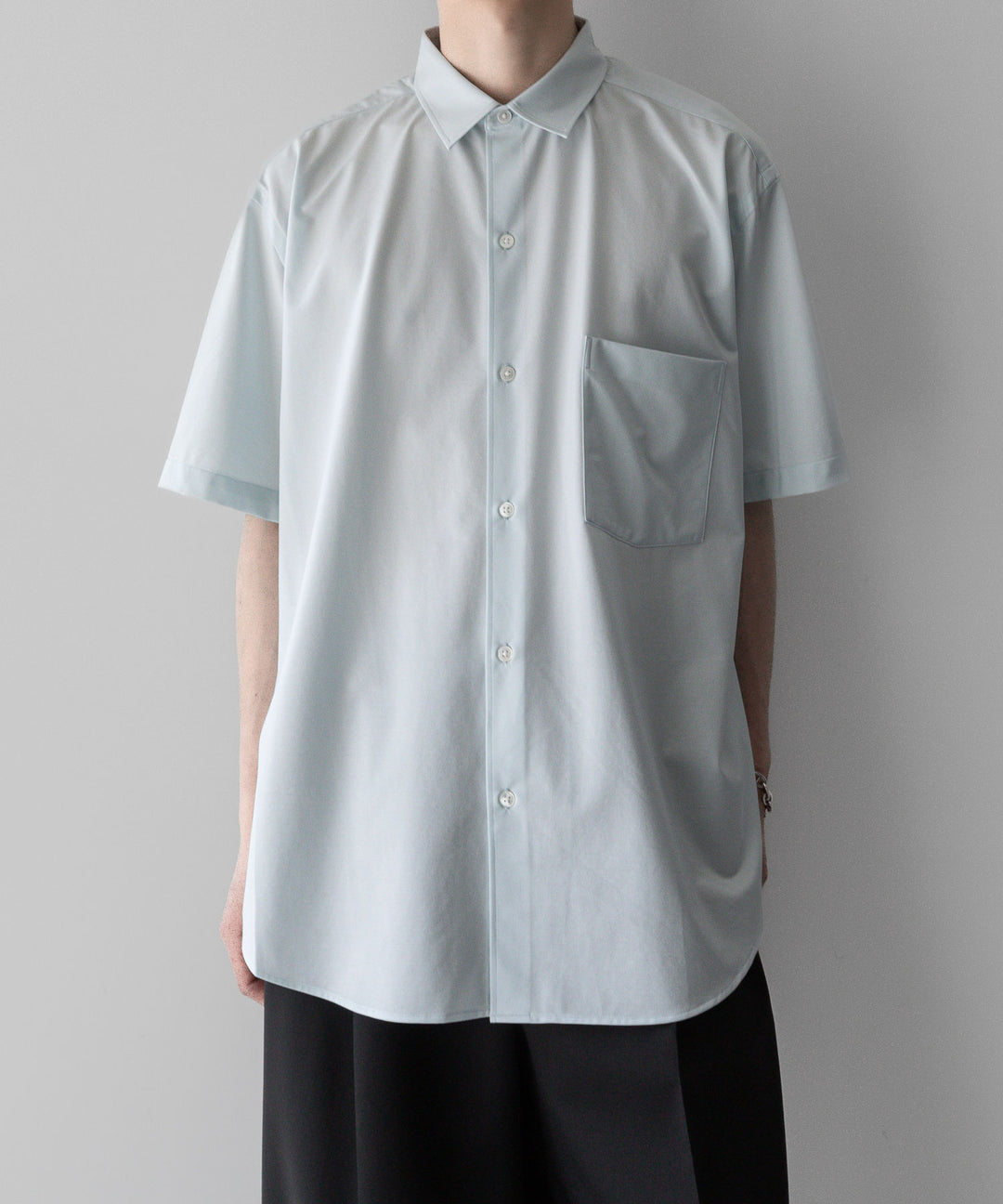 【KANEMASA PHIL.】カネマサフィルの46G ATOMOSPHERE STRIPE SS SHIRT - SAX 公式通販サイトsession福岡セレクトショップ