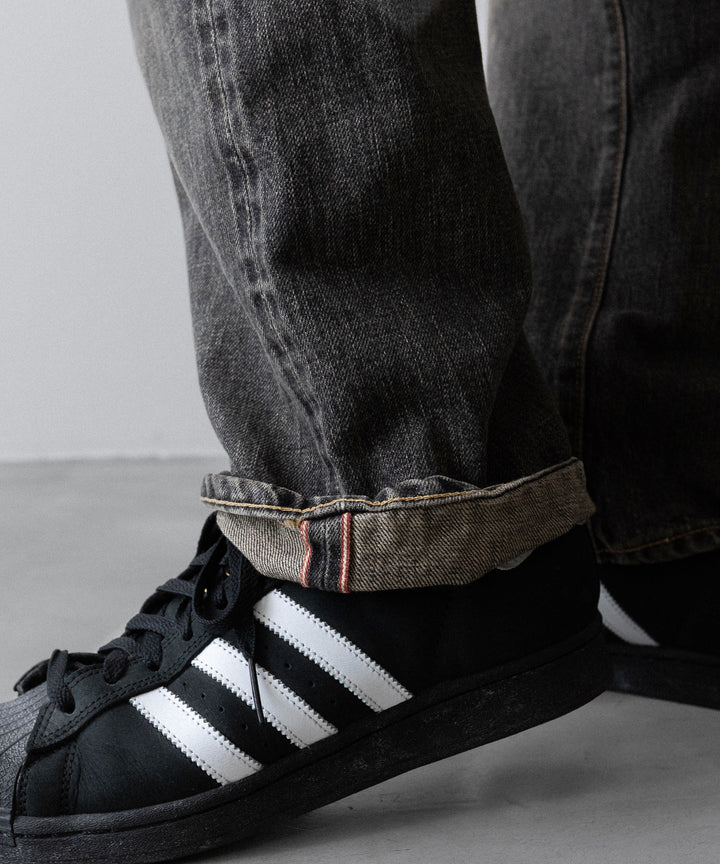 【INTÉRIM】CLASSIC VINTAGE "1947XX" SHUTTLE DENIM TROUSERS - C.BLACK