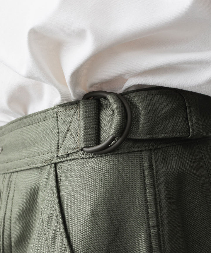 INTÉRIM インテリムGIZA BACK SATIN FRENCH AIR FORCE MECHANIC PANTSのOLIVE 公式通販サイトsession福岡セレクトショップ