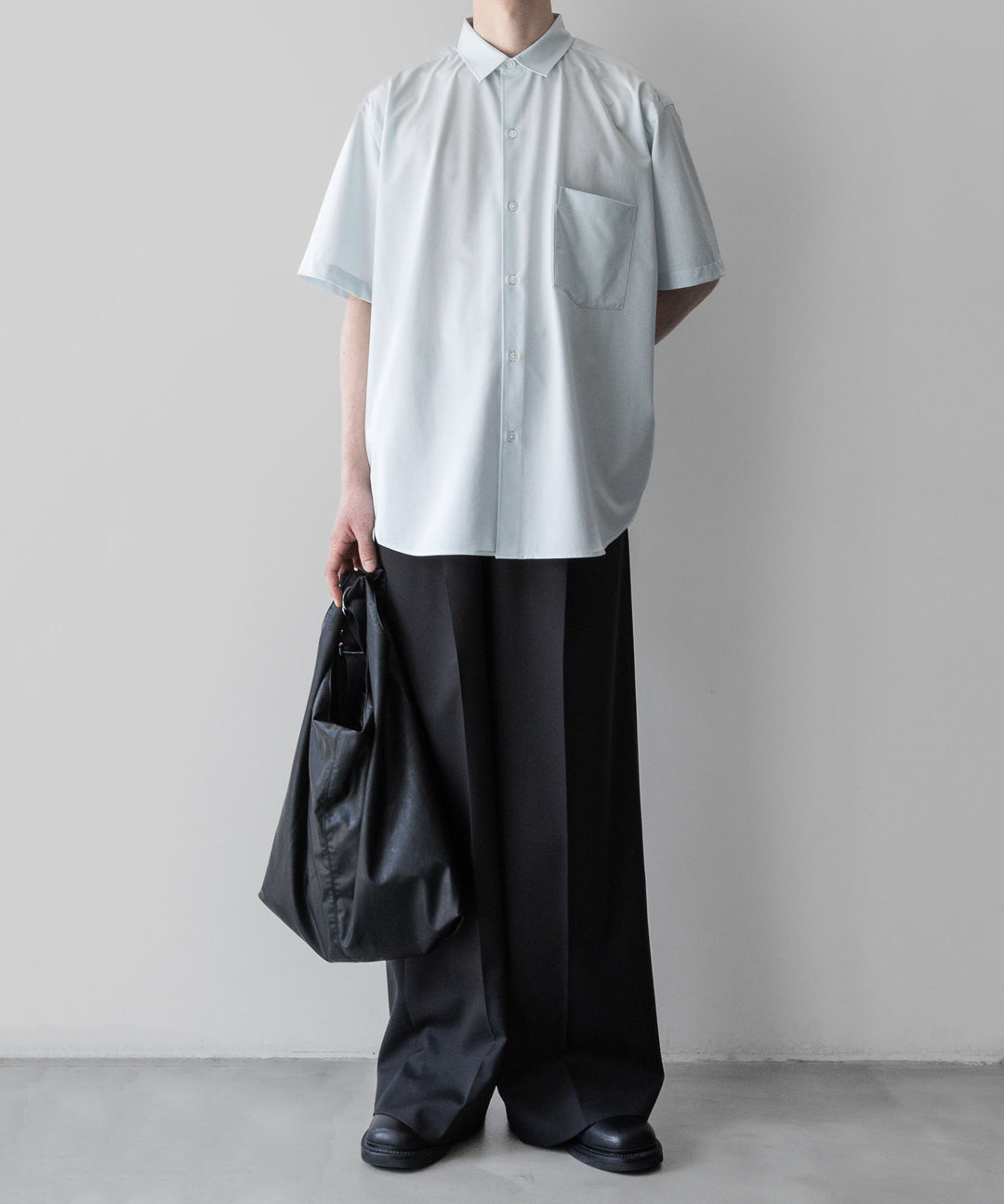 【KANEMASA PHIL.】カネマサフィルの46G ATOMOSPHERE STRIPE SS SHIRT - SAX 公式通販サイトsession福岡セレクトショップ