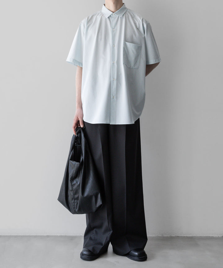 【KANEMASA PHIL.】カネマサフィルの46G ATOMOSPHERE STRIPE SS SHIRT - SAX 公式通販サイトsession福岡セレクトショップ