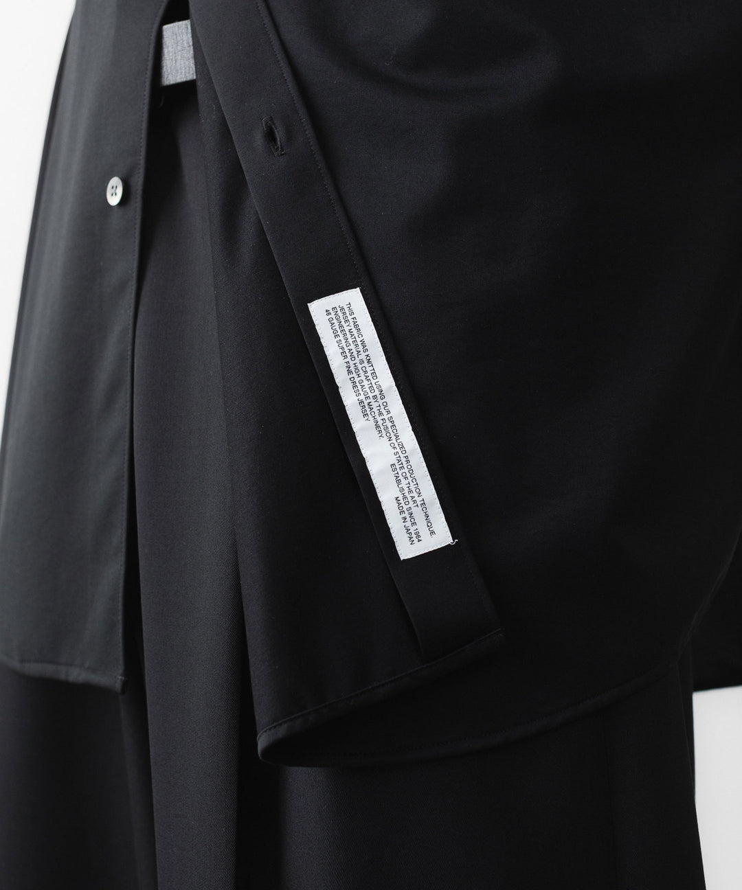 KANEMASA PHIL. カネマサフィルの46G MODEST SHIRTのBLACK 公式通販サイトsession福岡セレクトショップ