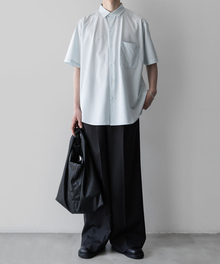 【KANEMASA PHIL.】カネマサフィルの46G ATOMOSPHERE STRIPE SS SHIRT - SAX 公式通販サイトsession福岡セレクトショップ