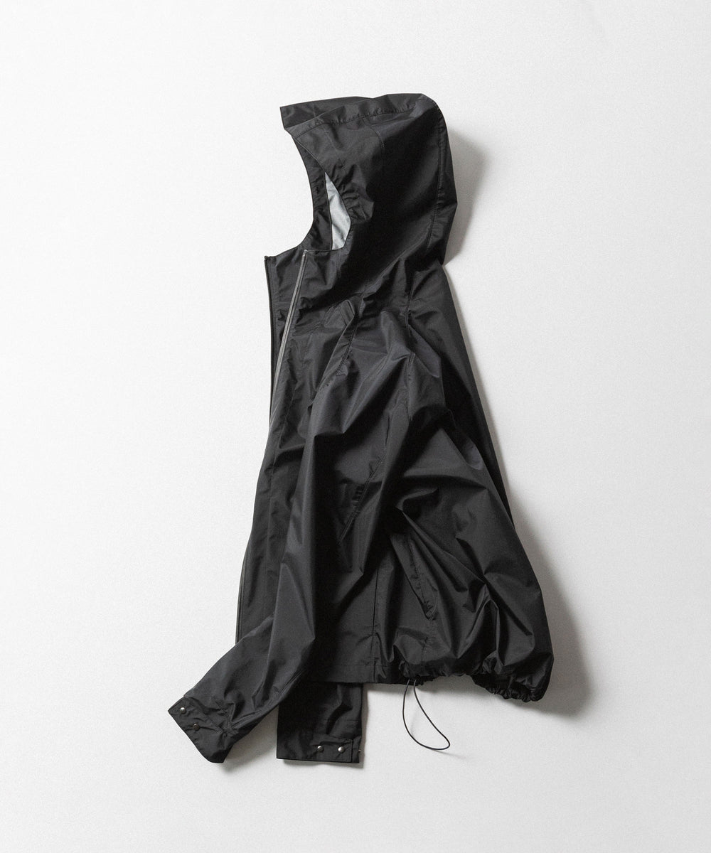 OPPOSE DUALITY-オポーズデュアリティのSHORT PARKA 3L NYLONのBLACK 公式通販サイトsession福岡セレクトショップ