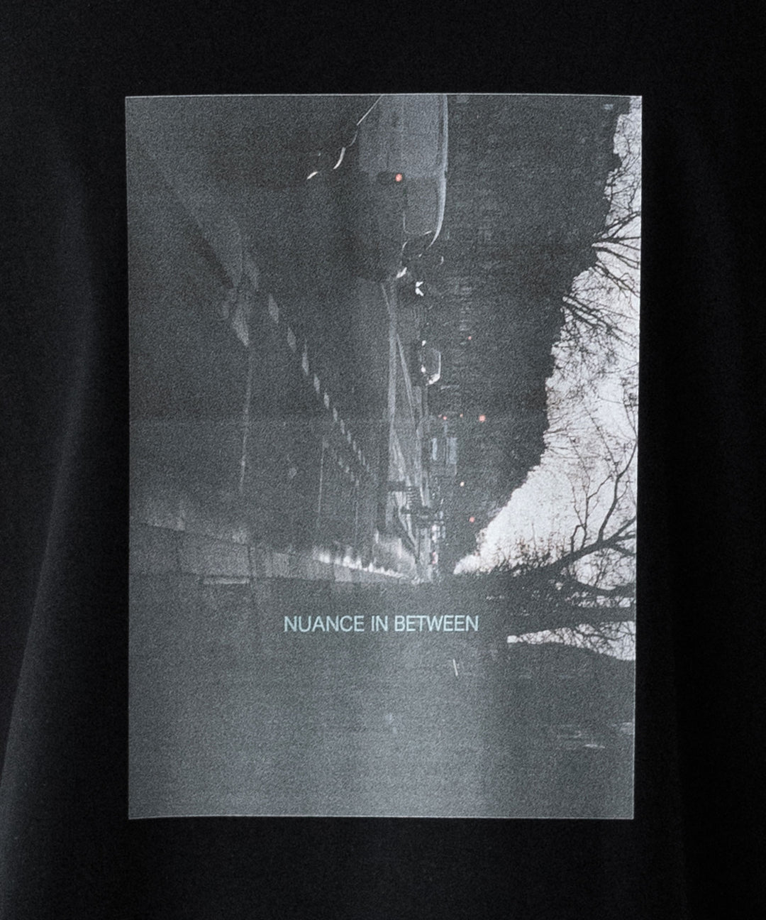 ssstein(シュタイン)のOVERSIZED PRINT TEE [NUANCE] - BLACKの公式通販サイトsession福岡セレクトショップ