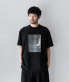 【ssstein】OVERSIZED PRINT TEE [NUANCE] - BLACK