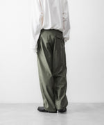 画像をギャラリービューアに読み込む, INTÉRIM インテリムGIZA BACK SATIN FRENCH AIR FORCE MECHANIC PANTSのOLIVE 公式通販サイトsession福岡セレクトショップ

