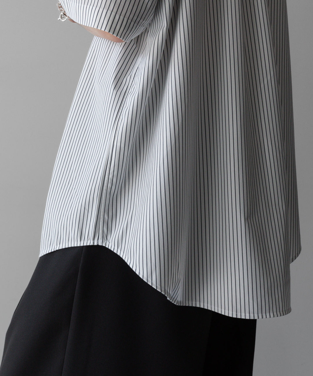 【KANEMASA PHIL.】カネマサフィルの46G ATOMOSPHERE STRIPE SS SHIRT - WHITE×NAVY 公式通販サイトsession福岡セレクトショップ