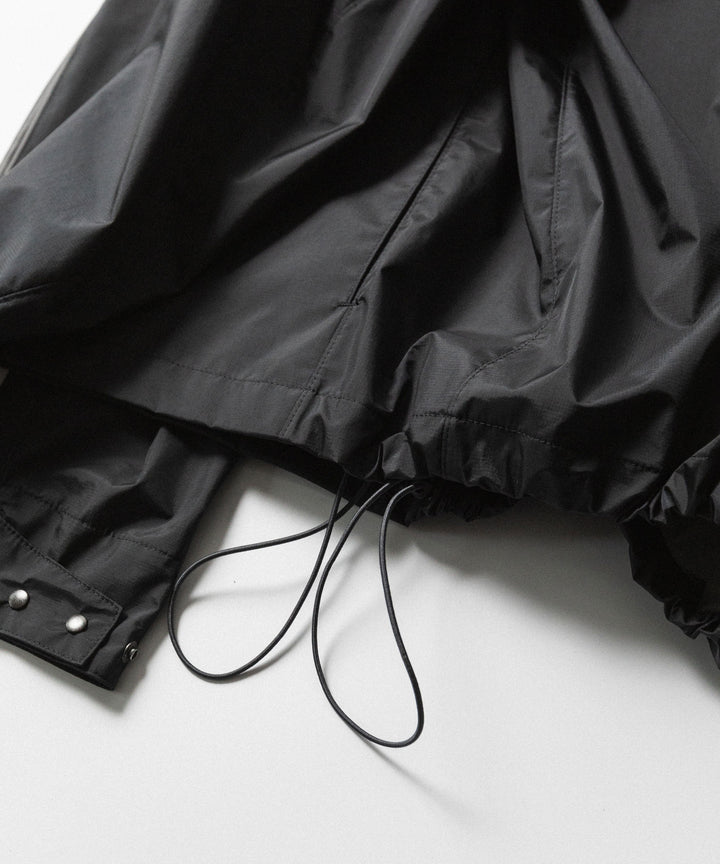 OPPOSE DUALITY-オポーズデュアリティのSHORT PARKA 3L NYLONのBLACK 公式通販サイトsession福岡セレクトショップ
