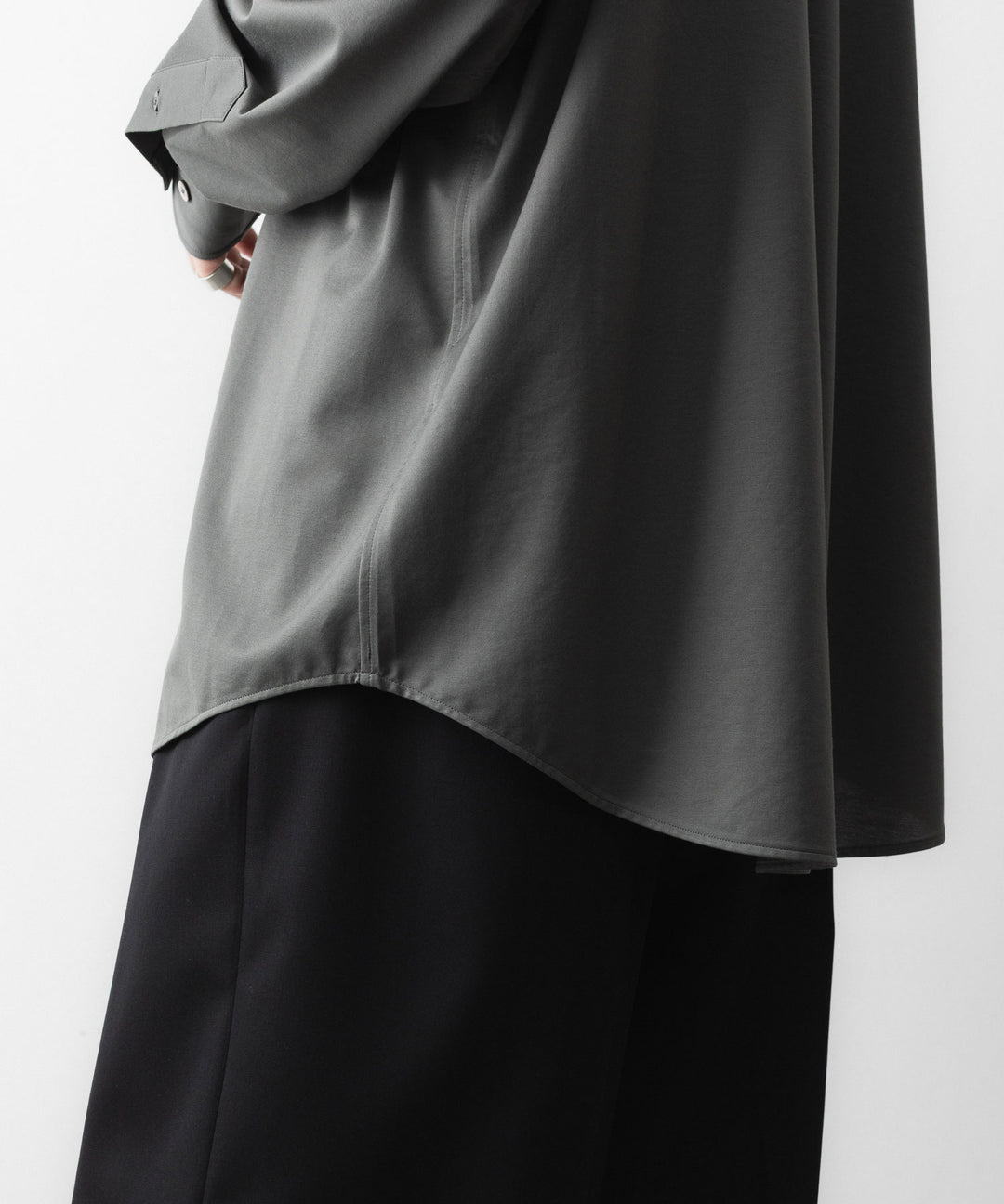 KANEMASA PHIL. カネマサフィルの46G MODEST SHIRTのCHARCOAL 公式通販サイトsession福岡セレクトショップ