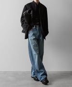 画像をギャラリービューアに読み込む, ssstein(シュタイン)の24AWコレクション DEFORMATION WIDE DENIM JEANS - INDIGO 公式通販サイトsession福岡セレクトショップ
