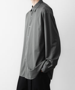 KANEMASA PHIL.】46G MODEST SHIRT - CHARCOAL | 公式通販サイト