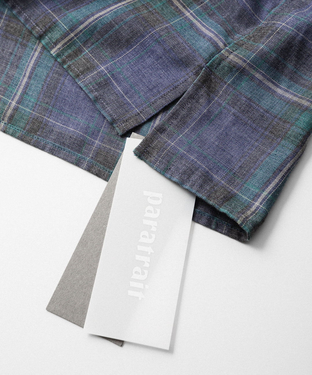 paratrait パラトレイトのCHECK LS SHIRTのGREEN 公式通販サイトsession福岡セレクトショップ