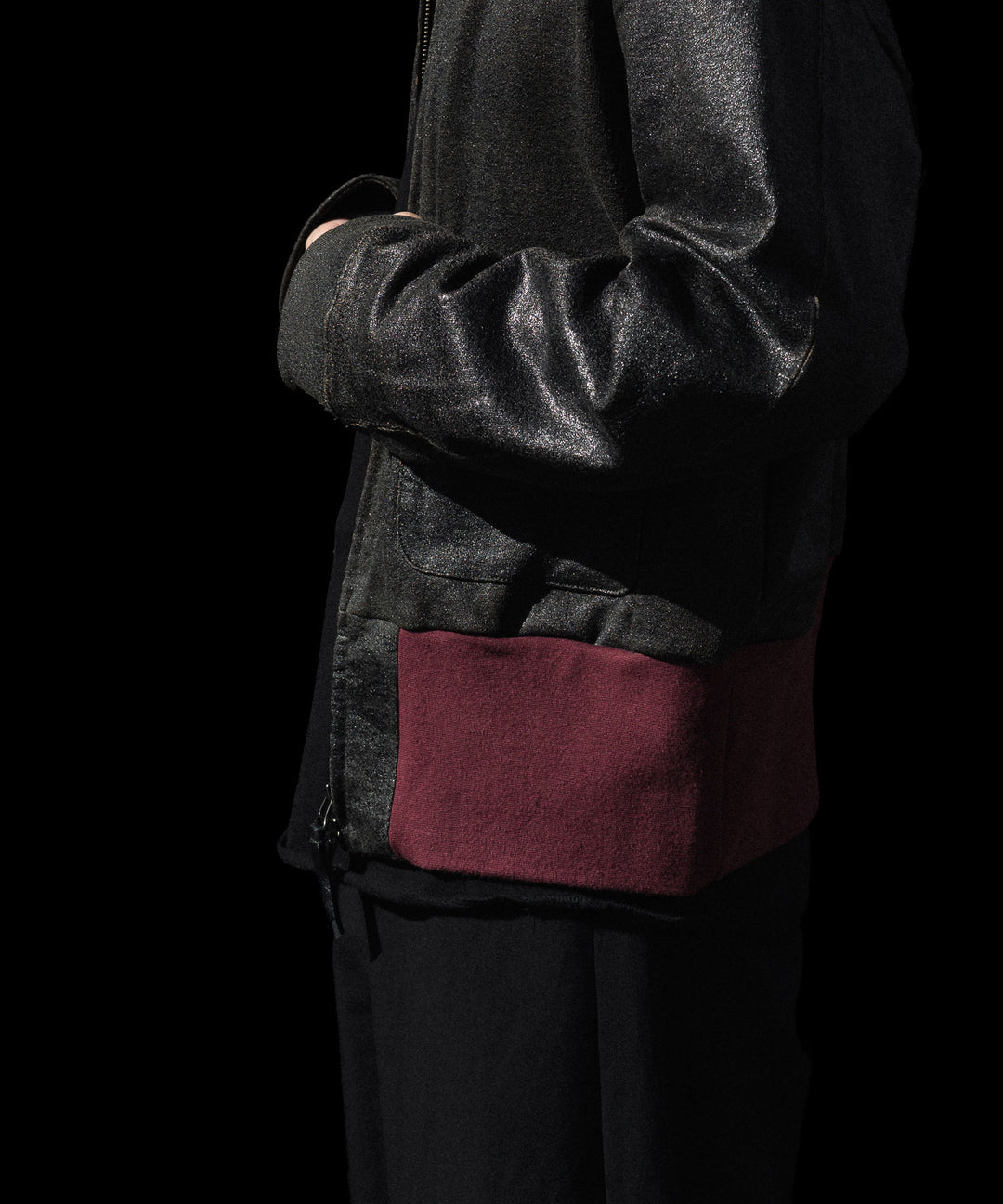 ANTHEM A アンセムエーのCRACK TERRY BLOUSONのBROWN 公式通販サイトsession福岡セレクトショップ