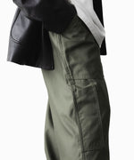 画像をギャラリービューアに読み込む, INTÉRIM インテリムGIZA BACK SATIN FRENCH AIR FORCE MECHANIC PANTSのOLIVE 公式通販サイトsession福岡セレクトショップ
