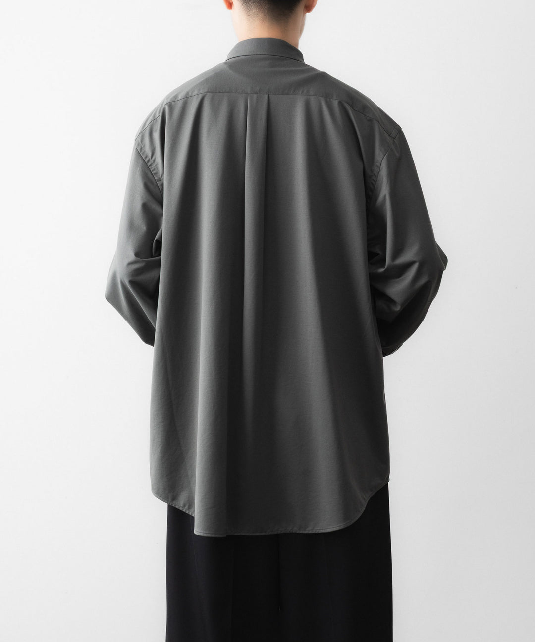 KANEMASA PHIL. カネマサフィルの46G MODEST SHIRTのCHARCOAL 公式通販サイトsession福岡セレクトショップ